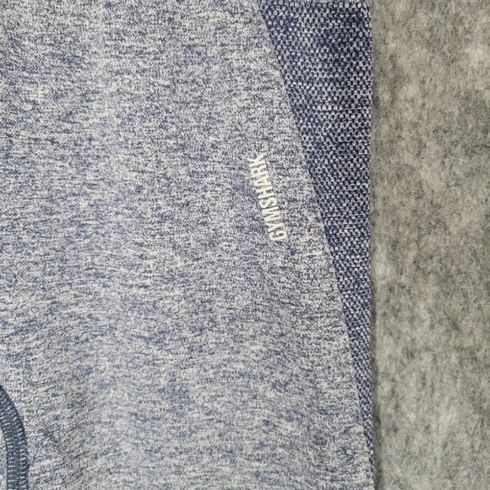 Gymshark Adapt  Seamless Leggings Womens Small Blue Marl Shaded‎ High Waist - Picture 4 of 11